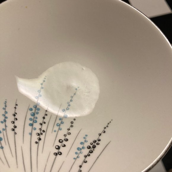 40's Vintage Edwin Knowles "Fantasy" China 5 1/2" Berry Bowl - Picture 12 of 13